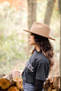 Redbelly Ready Camel Wide Brim Hat