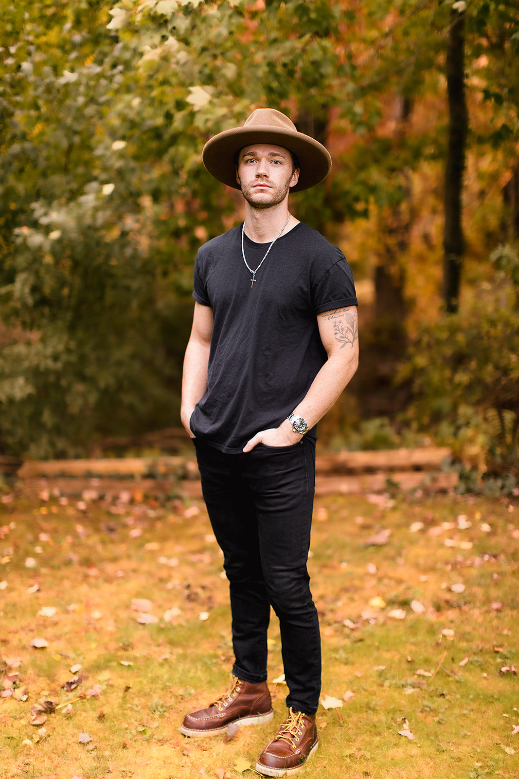 Redbelly Ready Camel Wide Brim Hat