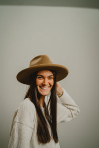 Redbelly Ready Camel Wide Brim Hat